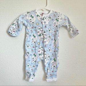 New magnetic e=mc romper map islands sea vacation print boy girl baby boutique